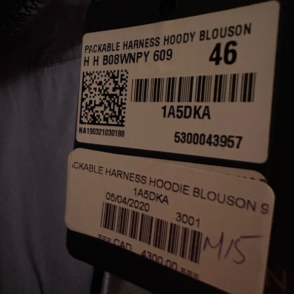 Louis Vuitton - Male Windbreaker - 46 - Authentic - New With Tag - Picture 3 of 9